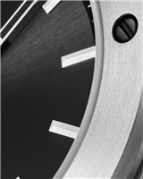 Orologio D1 Milano Groovy Black Ultra Thin 39 mm in Acciaio D1-UCBU01 - D1-UCBU01